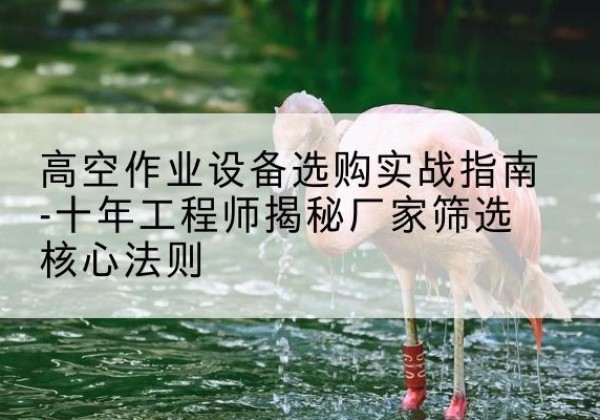 台前剪叉式升降机厂家-高空作业设备选购实战指南-十年工程师揭秘厂家筛选核心法则